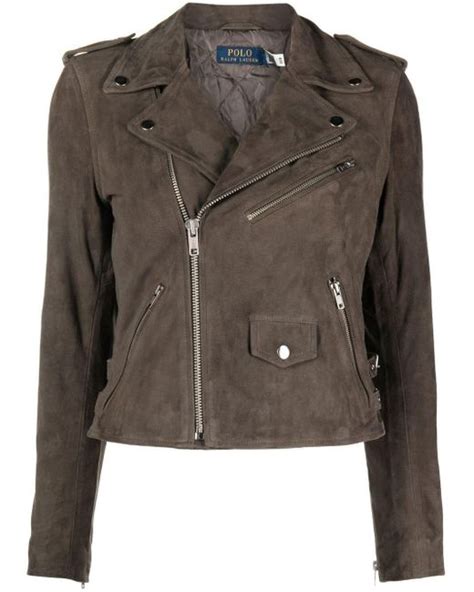 motorcycle jacket ralph lauren|asymmetrical zip motorcycle jacket.